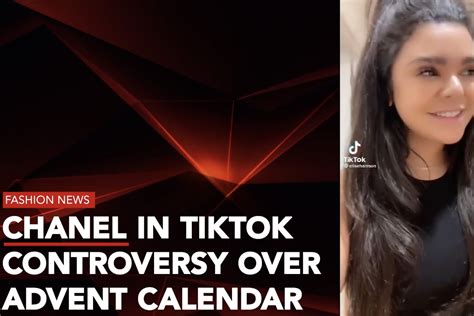 tik tok chanel advent|chanel tiktok scam.